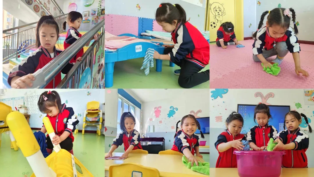 丰林县五营中心幼儿园开展“劳动 传承美德”主题教育活动