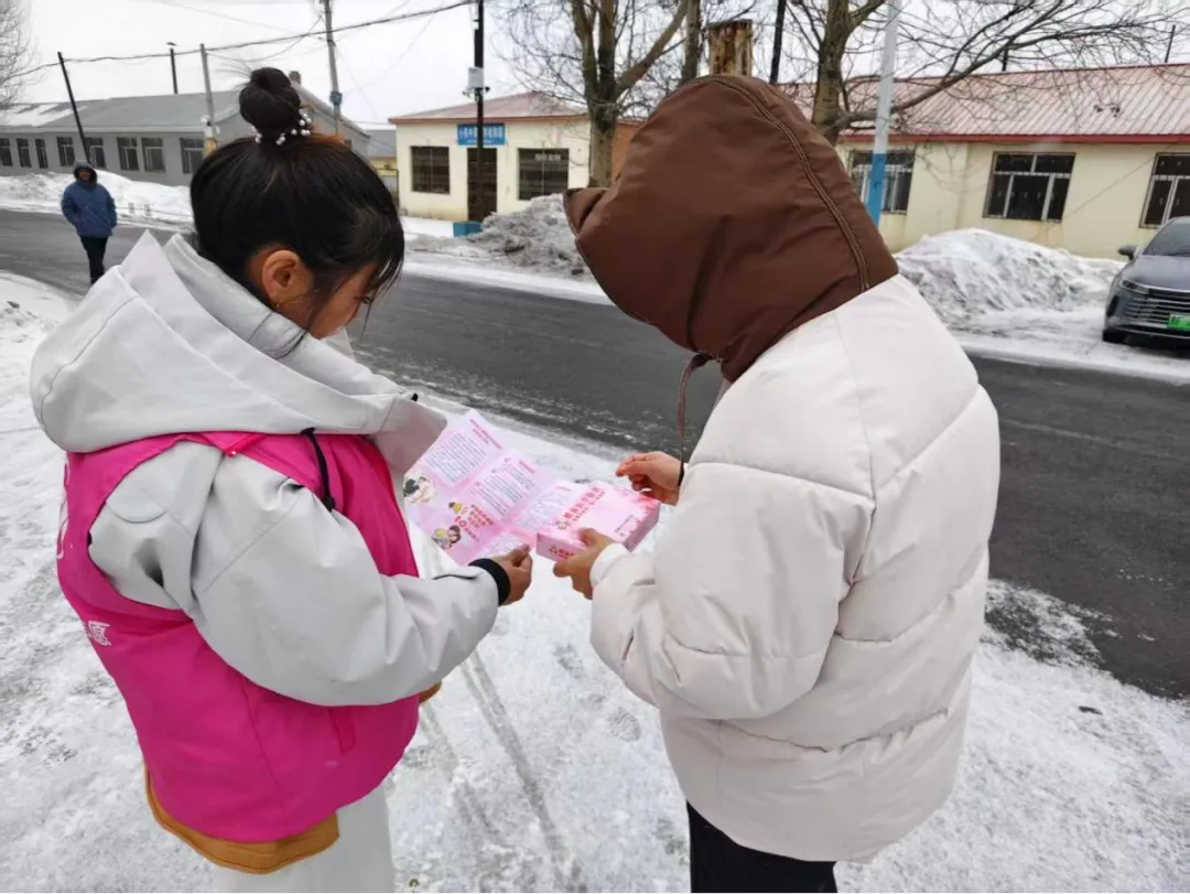 丰林县妇联开展免费婚前医学检查政策宣传活动